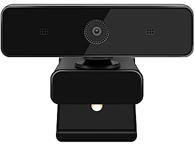 Webcam, 2MP 1080P Omni-Direction Microfono USB Webcam Focale automatica for lo studio online Video Meeting PC Laptop Exteral Fotocamera digitale(1)