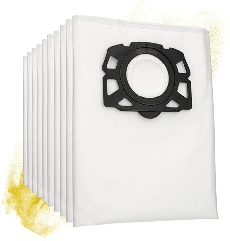 10 vacuum cleaner bags for Karcher vacuum cleaner WD6 - WD 6 P Premium alternative to original 2.863-006.0, 28630060 by Microsafe