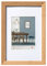 walther design Bilderrahmen eiche hell 40 x 50 cm mit Passepartout, Fiorito Holzrahmen EF050E