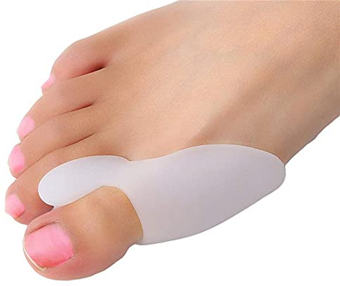 Zehenspreizer Hallux Valgus Silikon Ballenschutz Zehentrenner Korrektur Bandage 8 Stück