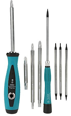 Tournevis Magnétique, Tournevis à Tête Fendue Cruciforme Set Tournevis Magnétique Multifonctions Outil à Main Appareils Ménagers Assortiments de Réparations