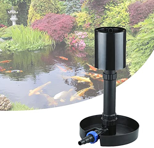DYK&NX Teichskimmer, Schwimmskimmer, Höhenverstellbar für Teiche Gartenteiche