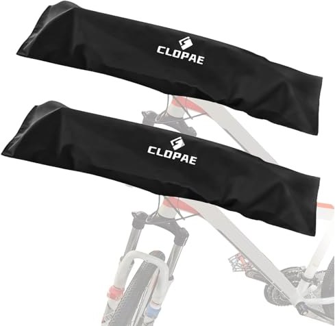 CLOPAE Pack of 2, 92 cm Waterproof Handlebar Protectors, Durable Oxford Material, Universal Fit, Easy Install & Remove, Bicycle Accessories for Bicycle Carrier