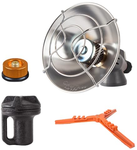 SH-RuiDu Mini Camping Gas Stove, Portable Camping Gas Heater Mini Tent Heating Stove for Outdoor Winter Warmth Tent Backpacking Picnic Camping Hiking Fishing Traveling BBQ