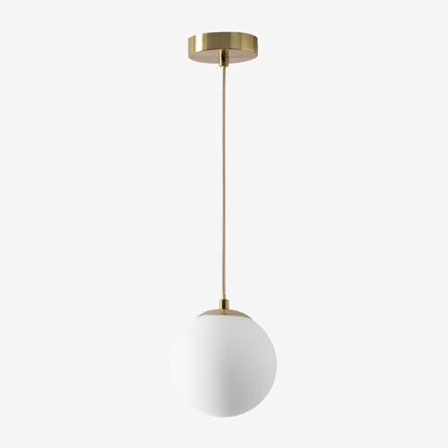 SKLUM Lampada da soffitto Ø12 cm in ferro con sfera in vetro Uvol -