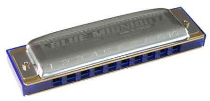 HOHNER Blue Midnight 595/20 C Tone 10 Loch Mundharmonika Blue Midnight