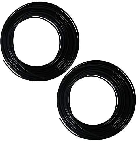 Goorvoucs 2X 3D Drucker Stift Filament 1,75mm PLA 10M (Schwarz PLA)