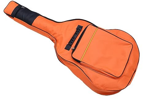 UPKOCH Wasserdichter Rucksack Für Akustikgitarre Folk-gitarrentasche Aus Oxford Doppelgurt Gitarrenbeutel Mit Kleiner Vordertasche Und Ergonomischem Griff Atmungsaktiv Für Komfortables Tr