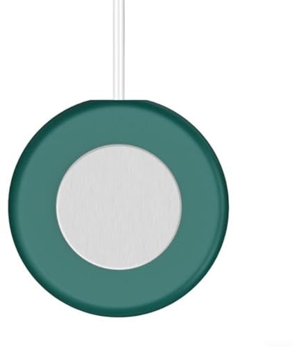 Honseadek Chauffe-tasse à café, dessous de verre thermostatique USB, pour la maison, le bureau, plaque chauffante USB (vert)