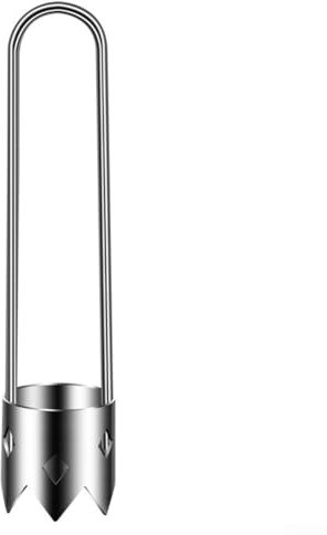 Gadget de cocina de acero inoxidable diseñado para agilizar tus tareas de preparación de alimentos