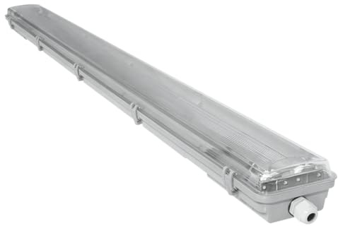 VGTECH LED Feuchtraumleuchte Eco 120cm IP65 18W Röhre | 1800 Lumen | 4000K Neutralweiß für Keller und Garage