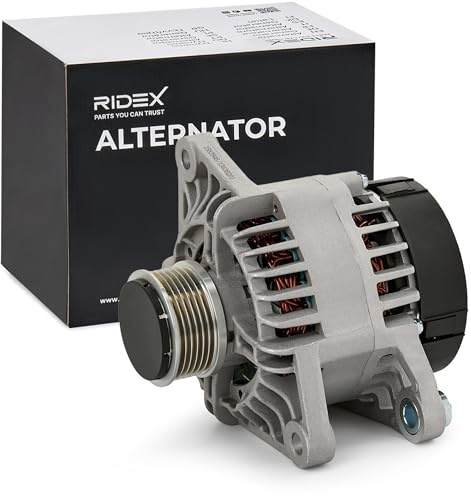 RIDEX Lichtmaschine 100A Generator LiMa 12V Alternator mit Riemenscheibe für OPEL ZAFIRA B (A05) 0046774430 0060815953 46544329