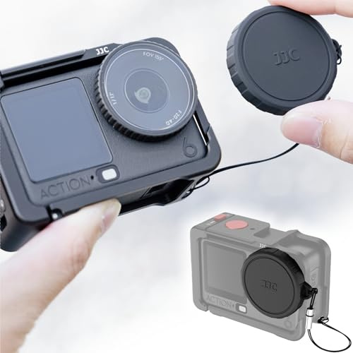 JJC Silicone Osmo Action 6 Lens Cap Accessories Set with Anti-Loss String