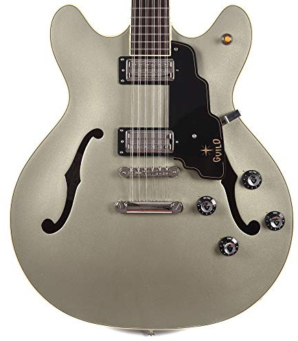 Guild Starfire IV ST 12-String - Shoreline Mist - guitare électrique 12 cordes (+ étui)