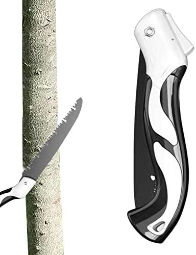 Pomrone Sierra Plegable | podar para jardinería Plegable para Todos los usos | Diseño manija ergonómica Gran Navidad Pascua Día Acción Gracias Regalo para carpinteros y leñadores