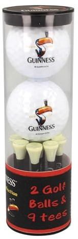 Guinness Gilroy Golf Ball and Tee Set
