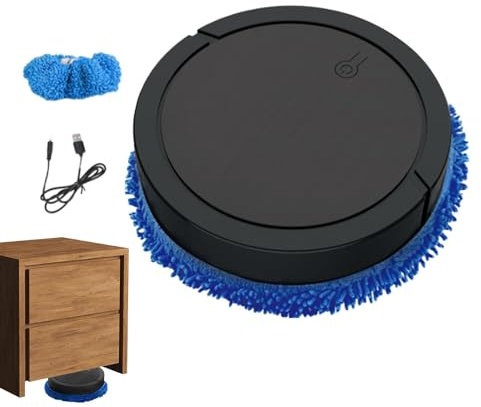 Seyrnicay Automatic Cleaning Robot | Quiet Electric Mopping Machine | Purpose Silent Flooring Cleaning Mop for Hard Floor & Tile Cleaning