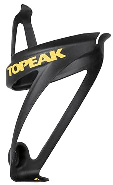 Topeak Shuttle Cage Z flaskhållare tillverkad med premium återvunnen ken, lätt, svart, gul
