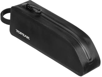 TOPEAK FastFuel Dry Bag II Oberrohrtasche, Schwarz | Topeak FastFuel Drybag II wasserdichte Oberrohrtasche, zum Anschrauben, 0,8 l