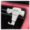 Porta Cellulare Auto Supporto per telefono da auto, supporto regolabile, supporto per bocchetta dell'aria, adatto per Fi&at 500 500C 2012 500X per Ab&ar&th 695(500C White)