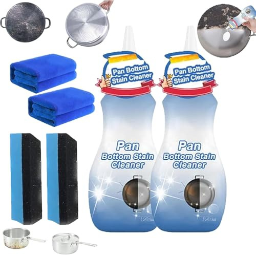 Detergente per macchie sul fondo della padella, detergente in gel per fondo di pentole, detergente per acciaio inossidabile per uso domestico, detergente per macchie di olio pesante, spray in schiuma