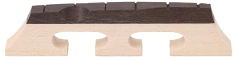 Stylebest Puente Banjo de 6 Cuerdas Universal Universal 3 Patas Ebony Mapon Maple Banjo Bridge para Accesorios Banjolele