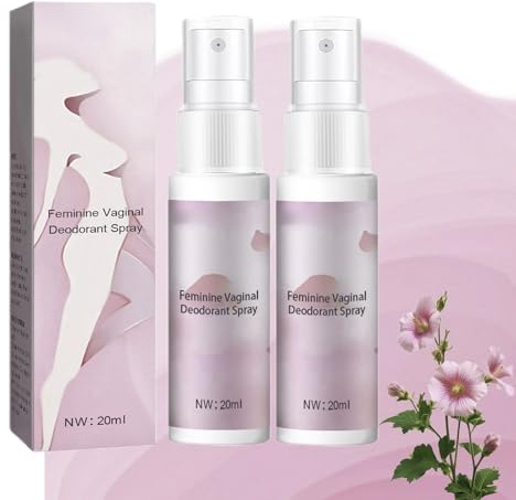 2 pezzi Deodorante Intimos Donna Spray, Profumo Intimos Donna, Feminuine Vaginal Deodorants Spary, Spray Per La Cura Vaginale Femminile, Per Alleviare Odori E Prurito, Freschezza Duratura
