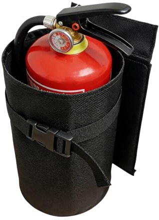 Soporte para extintor de incendios, soporte de equipo de seguridad para coche, soporte para extintor de barcos, para talleres, industrias, camiones, vehículos, barcos, remolques, tractores, garajes