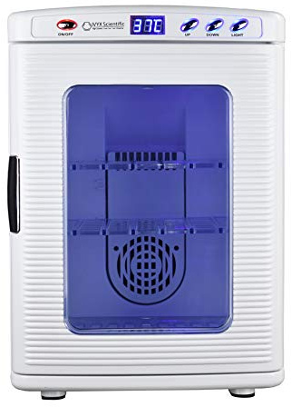 IVYX Scientific 25L Incubator - Precise Temperature Control from 2 to 60°C, 12V/110V