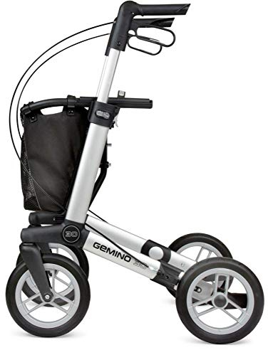 Sunrise Medical Gemino 30 Comfort Outdoor-Rollator silbergrau