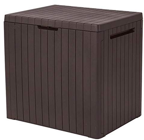 Curver City Storage Box - Contenitore da giardino, resistente alle basse temperature e ai raggi UV, 113 l