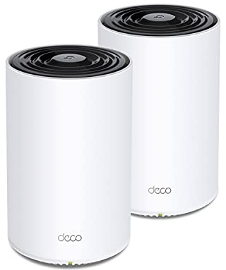 TP-Link Deco Tri Band Mesh WiFi 6 System(Deco X68) - Covers up to 5500 Sq. Ft.Whole Home Coverage, Replaces Wireless Routers and Extenders, 2-Pack