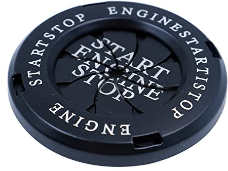 WANGCL Auto Push Start Button Abdeckung Motor Start Stop Dekoration Schutzring