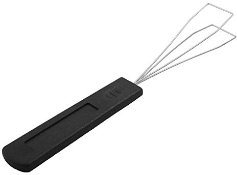 Ruilogod Steel Wire Keycaps Puller Tool Key Cap Remover Black for Mechanical Gaming Keyboard