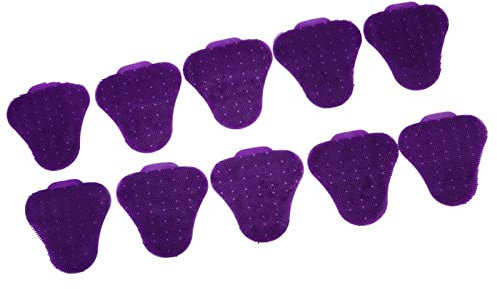 Xcello Urinal Screen Deodorizer,Anti Splashes Scented Urinal Cakes,Silicone For Commercial Restrooms In Restaurant Bar School Office(S-Purple)