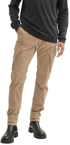 TOM TAILOR Herren Tapered Cargo Hose,32240 - Mountain Taupe, XXL