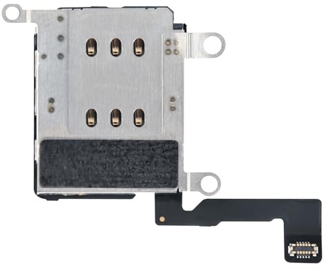 Risidamoy Single US Version SIM Card Reader Replacement for iPhone 12 Pro Max Sim Card Slot Adapter Flex Cable for iPhone 12promax Mobile Phone Repair Replace Parts for A2111 A2223 A2221