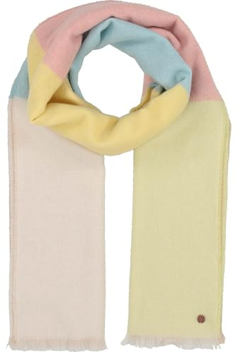 FRAAS Kaschmir Schal 58 x 180 cm - karierte Stola aus 100% Kaschmir für Damen - Wärmend und Hautfreundlich