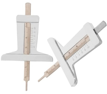 BUGUUYO 2piezas Medidor De Profundidad De Banda De Rodadura Unidades Medidor De Neumáticos Portátil Exacto