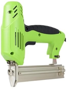 Agrafeuse Murale, Pistolet à ongles électrique agrafeuse pistolet outils de travail du bois clouage agrafeuse tireur meubles agrafeuse cadrage agrafeuse bricolage outil à main pour Tapisserie, Matérie