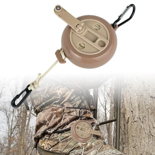 bssiwbepon Retractable Bow Hoist Bow Pull Up Rope 33ft Bow Archery Hunting Gear Backpack Hoist Deer Hunting Equipment Saddle Accessories Brown