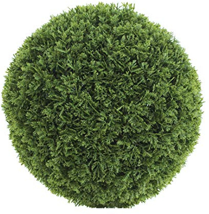 Esfera Decorativa Ciprés Común, Verde, 18 cm altura, Catral 72050013