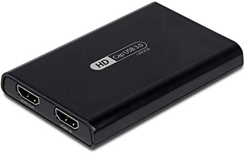 MyGica U800 II USB 3.0 HDMI 1080p 60fps Video für Live Streaming, kompatibel mit Windows Mac Linux Free Driver Video Game Capture Xbox PS3 PS4 Nintendo Wii DVD Decoder Blu-Ray mit Mikrofon-Eingang