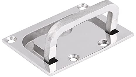 Manija para Trampillas de Suelo del Barco, Acero inoxidable, Mango de puerta del escotilla para yate marino