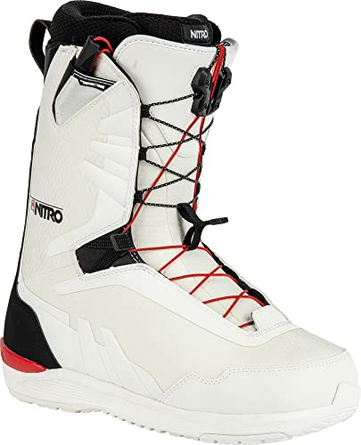 ATOMIC Discover TLS Botas de Snowboard, Hombres, White-Black, MP 28,5 // EU 43 1/3 // US 10,5
