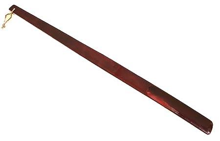 AVIDESO Schuhanzieher Holz Lang 78cm- Orthopädischer Schuhlöffel Maxi Buche Breite Form