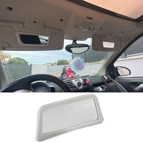 Auto Schminkspiegel Visierspiegel FüR Smart 450 451 452 453 Fortwo Forfour, Tragbar RüCkenlehne Kosmetikspiegel Selbstklebend Innere äNderung ZubehöR,16 * 6.6cm