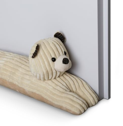 Boudin de porte, 90 cm x Ø 10 cm, économe en énergie, pour portes et fenêtres, protection contre le froid, boudin d'air