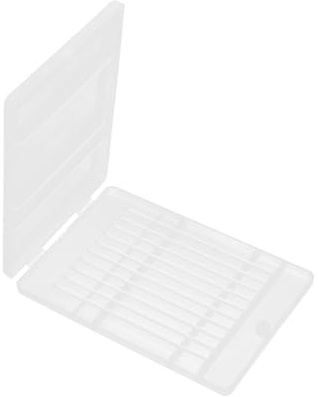 Antistatische Reinigungsstäbchen aus Papier für Linsen, 10 Stück Kasten | Silica Gel und Papierstab, Statische Adsorption, Schonende Reinigung für Linse und Bildschirm, Weiß