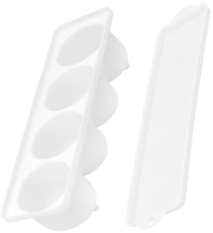 OFFSCH Contenedor Para Huevos Encurtidos Blanco Caja Reutilizable Hermética Para Almacenar y Conservar Huevos Soporte Resistente Adecuado Para Refrigerador y Transporte Seguro